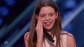 Courtney Hadwin  Hard to Handle  Best Audio  Americas Got Talent  Auditions 2  June 12 2018 [upl. by Tatianas]