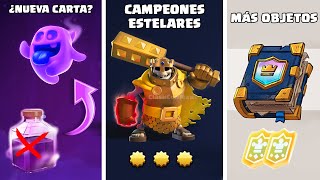 EL FUTURO DE CLASH ROYALE nueva carta campeon y más noticias temporada o season 33 CLASH CON MAWI [upl. by Esydnac432]