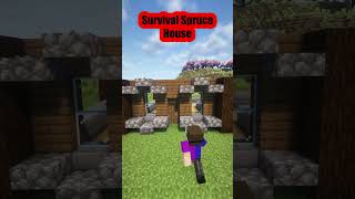 Survival Spruce House [upl. by Bertine]