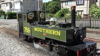 Fairbourne Railway in Fairbourne  Wales [upl. by Krigsman]