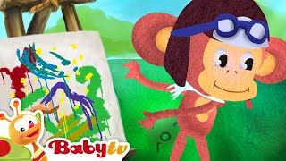 Colorful Parrot 🦜🌈  Animals for Toddlers 👶 BabyTV [upl. by Asyram]