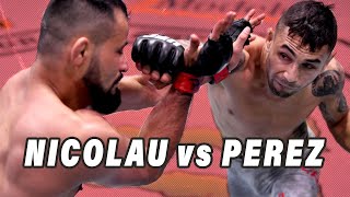 Alex Perez vs Matheus Nicolau UFC Fight Highlights [upl. by Ardnaxela882]