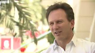 2014 F1 BBC Sport Christian Horner Interview from Bahrain test 2 [upl. by Emirac]