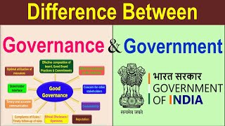 Difference Between Governance And Government [upl. by Tews]