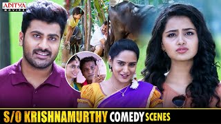 So Krishnamurthy Superhit Hindi Movie Comedy Scenes  Sharwanand  Anupama  Aditya Movies [upl. by Ozzy854]