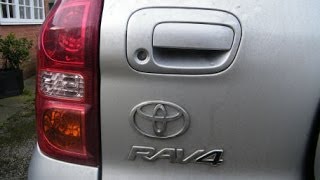 Toyota RAV4 Reversing Bulb Change [upl. by Gennie929]