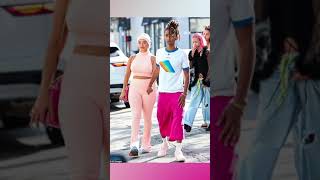 Love ❤❤ is beautiful Jaden Smith and his girlfriend Sab Zada celebrity love family shorts [upl. by D'Arcy]