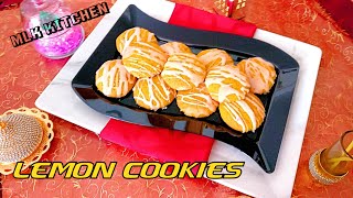 LEMON COOKIES RECIPE بسكويت الليمون [upl. by Olenka]