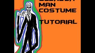 SLENDERMAN COSTUME TUTORIAL [upl. by Scotti702]