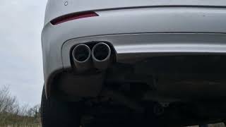 2012 BMW F10 520D Exhaust  Stock  Downpipe [upl. by Nnylirret]