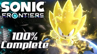 Sonic Frontiers PC 100 Completion Playthrough 4K60FPS [upl. by Narak]