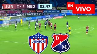 🔴 Junior vs Medellín EN VIVO  Final Liga Betplay [upl. by Arocal]