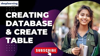 Create Table In SQL amp Create Database  SQL Tutorial [upl. by Luamaj]