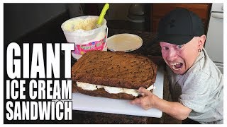 How to Make the Best Giant Ice Cream Sandwich  Verne Troyer [upl. by Sparrow87]