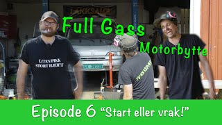 FULL GASS Huyndai h100 motorbytte Episode 6 [upl. by Ayaet740]