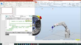 use of flexpendant IRC5 e OMNICORE to follow a path final [upl. by Nats640]