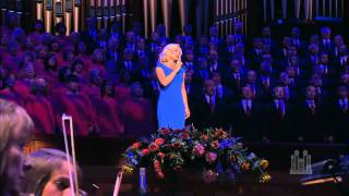 Katherine Jenkins and the Mormon Tabernacle Choir sing quotThe Prayerquot [upl. by Magdau]