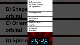 Atomic structure class xi practice MCQ for neet exam upsc cgl state competition [upl. by Alrzc]