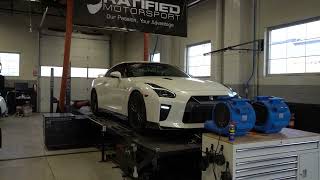 GTR GETS PUT ON THE DYNO [upl. by Ennoid]