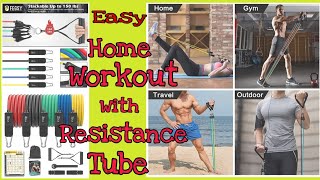 Unboxing of Fegsy Resistance tubeBand only at 1299Rs Home Work Out [upl. by Elmaleh]