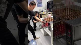 Part 52 Smokeless barbecue machine automatic rotation zoned temperature control intelligent timing🤪 [upl. by Lura781]