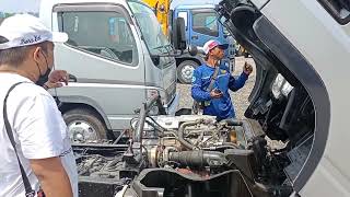 FUSO MITSUBISHI CANTER CABCHASSISENGINE AIA ACTION SUBIC CITY BAY FREEPORT [upl. by Naic]