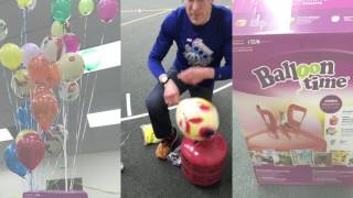 Balloon Time Unboxing and Review Jumbo Helium Tank How To Use [upl. by Soneson]