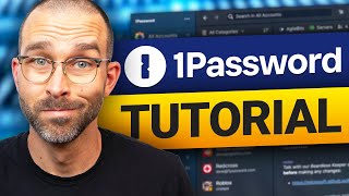 1Password TUTORIAL  How to use 1Password in 2024 [upl. by Symon]