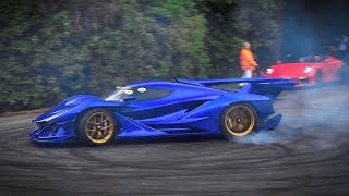 The BEST amp WORST Supercar PowerSlides Goodwood FOS 2019 [upl. by Amikan]