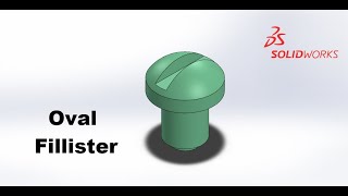 Oval Fillister  Bench Vice Assembly  SOLIDWORKS [upl. by Even]