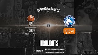 LBA highlights 22° giornata  Bertram Derthona vs Gevi Napoli [upl. by Ontine]