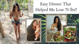 Easy Weight Loss Meal Plant Based Starch Solution [upl. by Noir]