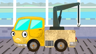 Tow Truck  Car Wash  Game Video for Kids  Trucks Cartoon [upl. by Eidassac]