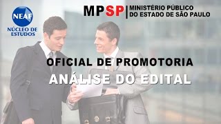 Análise do Edital Oficial de Promotoria MPSP 2015 [upl. by Zamora188]