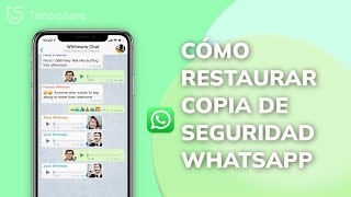 Cómo Restaurar Copia de Seguridad de WhatsApp sin iTunes en Cualquier Celular e iPhone 2024 [upl. by Melton]