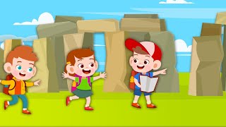 Learn About Stonehenge  Geography Songs For Kids  KLT [upl. by Akirdnas]