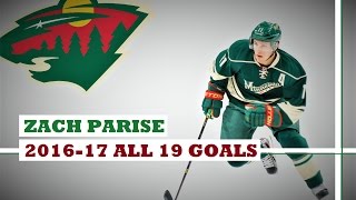 Zach Parise 11 ● ALL 19 Goals 201617 Season HD [upl. by Gilburt952]