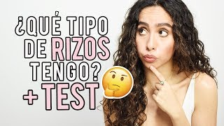 ¿QUÉ TIPO DE RIZOS TENGO  TEST DE POROSIDAD CABELLO RIZADO Y ONDULADO [upl. by Amsirak]