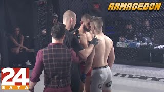 Marko Bojković vs Luka Milidragović borba večeri  CIJELI MEČ  ARMAGEDON [upl. by Pietro282]