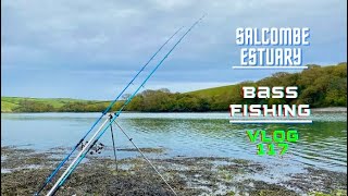 Estuary Fishing for Bass and Gilthead Bream  Salcombe Estuary South West Devon  Vlog117 [upl. by Aillicirp978]