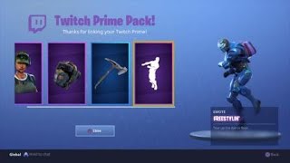 Fortnite New Free Twitch Prime Outfits [upl. by Aisatsanna]