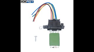 Heater Motor Fan Blower Resistor 77364061 for Fiat Ducato 55702407 GA15669 160213 [upl. by Mackintosh]