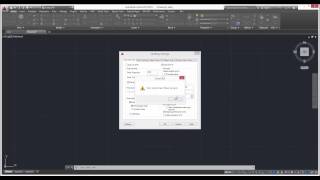 AutoCAD Grid Settings [upl. by Nymzaj]