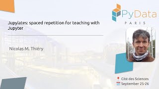 Nicolas M Thiéry  Jupylates spaced repetition for teaching with Jupyter [upl. by Aicac400]