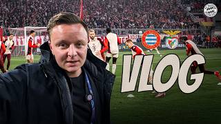 How an UCL Matchday is organized  FC Bayern vs Benfica  Champions League VLOG [upl. by Cohlier]