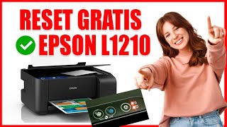 COMO RESETEAR UNA IMPRESORA EPSON L1210 [upl. by Alya289]