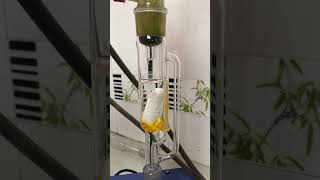 Fat extraction through soxhlet apparatus [upl. by Airla]