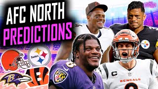 AFC North Predictions Have Ravens peaked Bengals revenge Browns or Steelers more dangerous  PFS [upl. by Adahs]