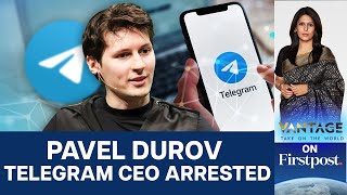 Why was Telegram Founder Arrested in France  Vantage with Palki Sharma [upl. by Ecirted]