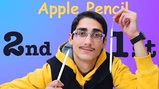 Apple Pencil 1 vs 2  أي واحد يناسبك ؟ [upl. by Eirek925]